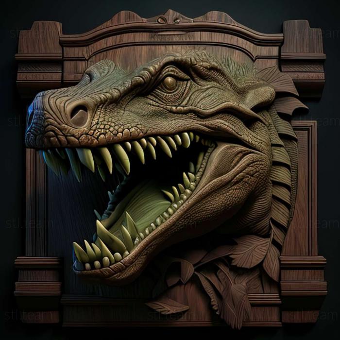 3D model Protosuchus (STL)